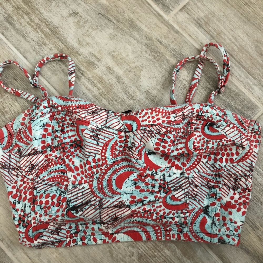 Cropped tank top